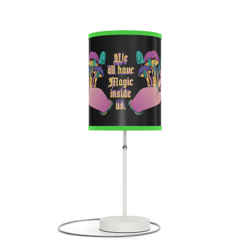 Magic Mushrooms Lamp on a Stand, Night Light, Indoor Table Lamp, Custom Photo Night Light, Bedside Lamp