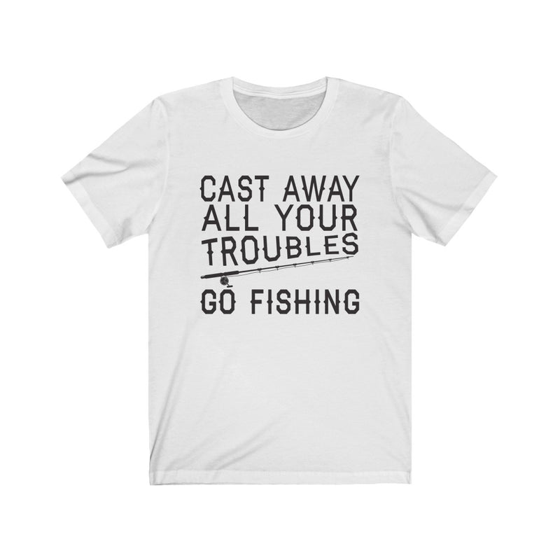 Fishing Cast Away  Unisex Short Sleeve T-shirt