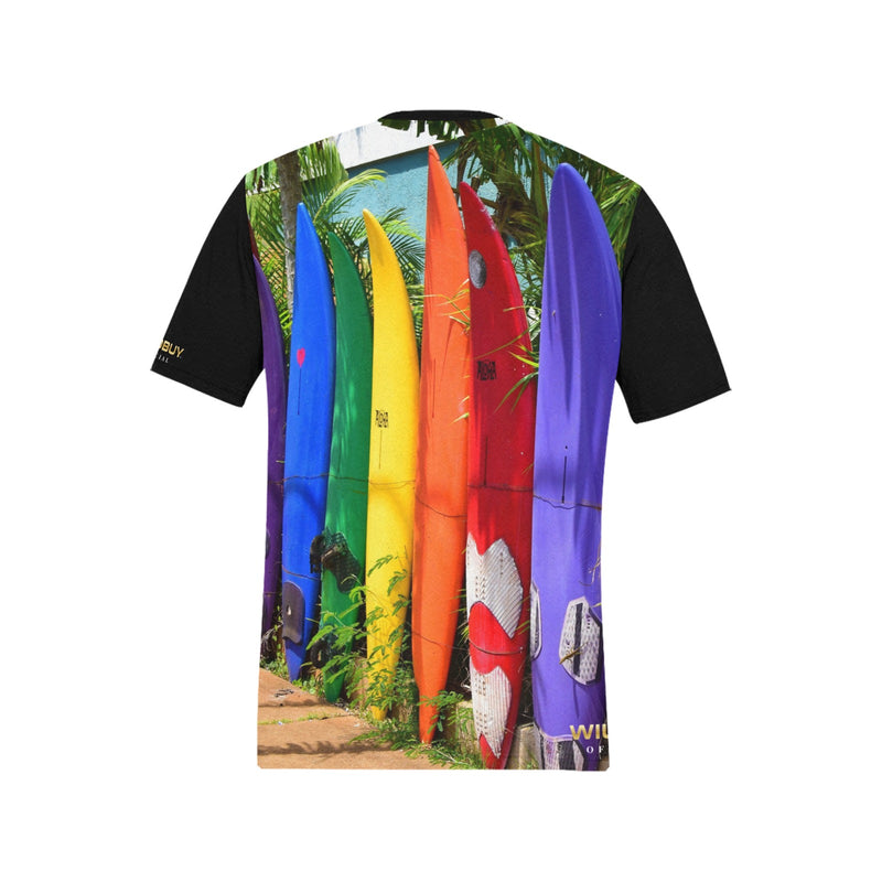 WILDBUY Official All Over Print Surfboard T-Shirt