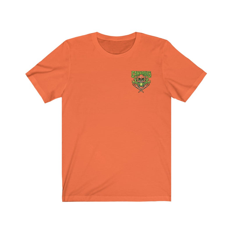 Wildbuy Official Cannabis Skull Unisex Jersey Short Sleeve T-shirt