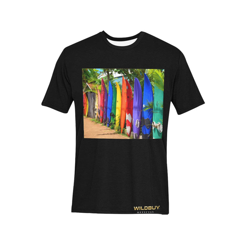 WILDBUY Official Surfboard Men's T-Shirt (Printed Front & Back)