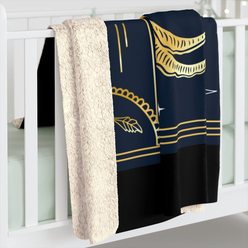 Capricorn Zodiac Blanket, Sherpa Fleece Blanket, Free Shipping, Two Sizes, Throw Blanket, Extra Soft, Custom Photo, Astrology