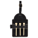 Golf Bag Tag with 3 Wooden Tees