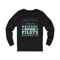 Aircraft Mechanic Unisex Long Sleeve T-shirt