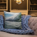 Ocean Wave Premium Pillow