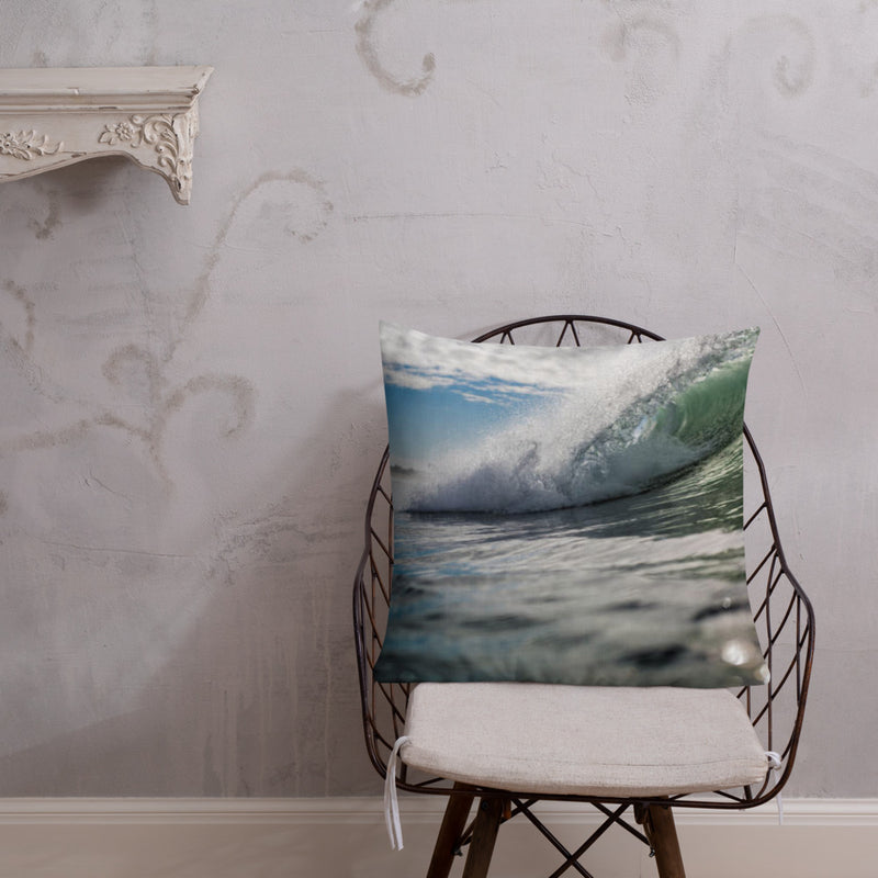 Ocean Wave Premium Pillow
