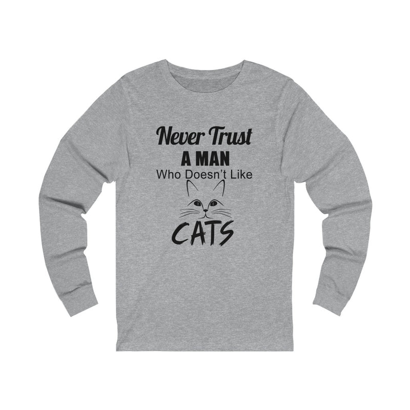 Never Trust Unisex Jersey Long Sleeve T-shirt