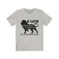 A Lion That Hunts For Survival Unisex Short Sleeve T-shirt
