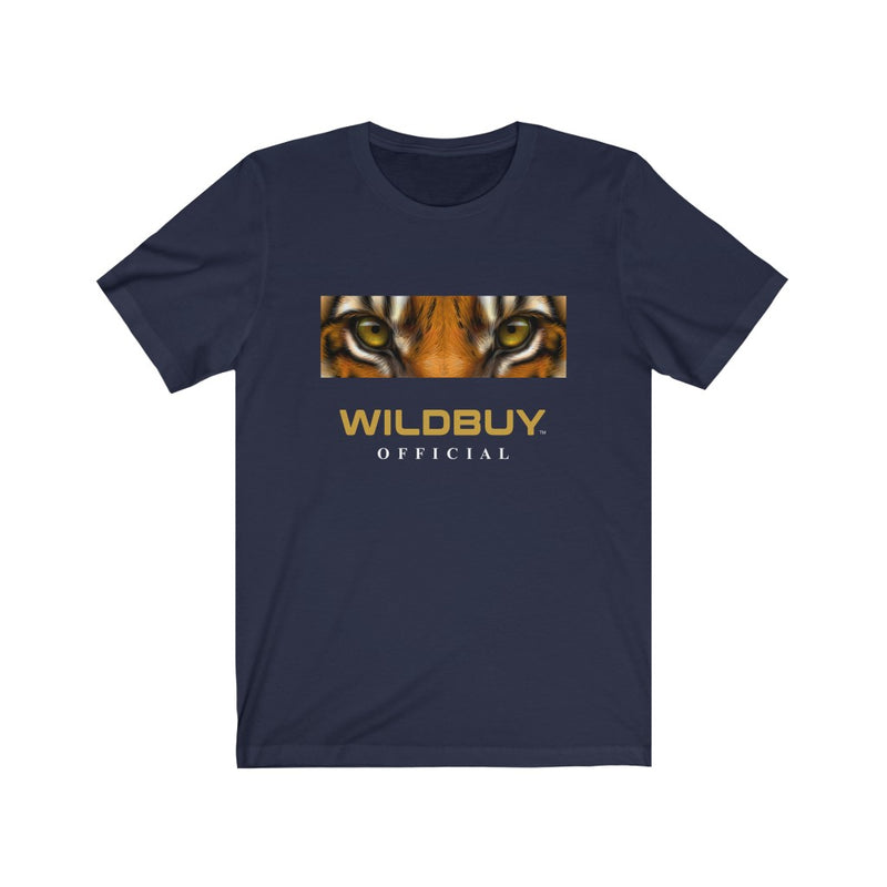 WILDBUY Official Tiger Eyes Unisex Jersey Short Sleeve T-Shirt