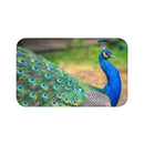 Peacock Bath Mat, Powder Room Mat, Bathroom Rug, Bath Rugs, Non Slip Bath Mat, Custom Bath Mat, Shower Room Mat