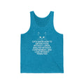 Cats Know How Unisex Jersey Tank
