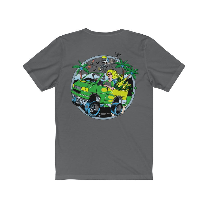 Weed Party Car Unisex Jersey Short Sleeve T-Shirt