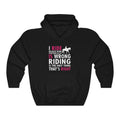 I Ride Because Unisex Heavy Blend™ Hoodie