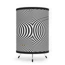 3D Black & White Tripod Lamp, Night Light, Indoor Table Lamp, Custom Photo Night Light, Bedside Lamp