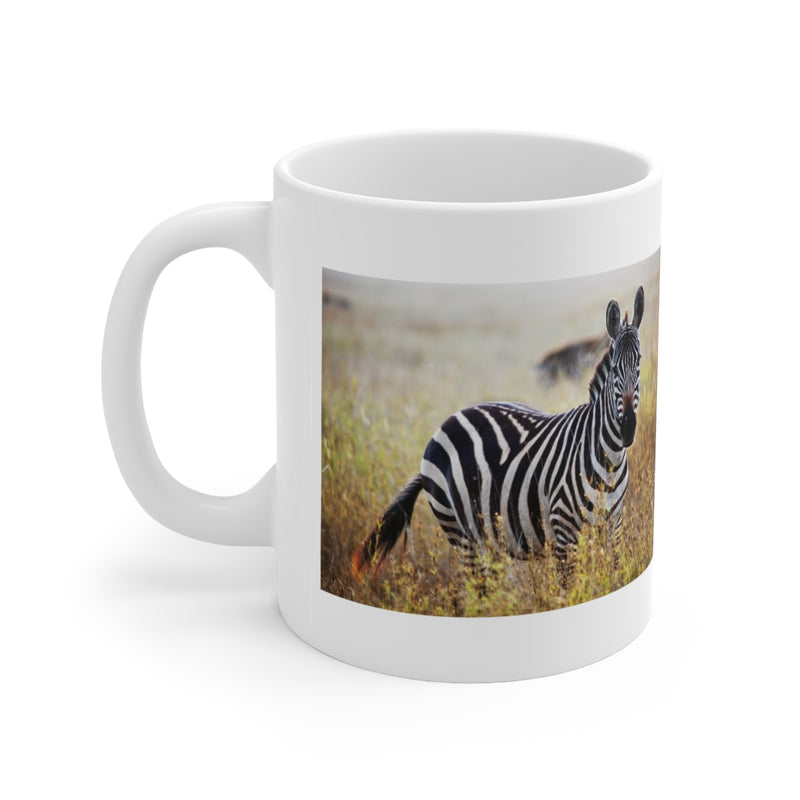 Sulky Zebra 11oz White Mug