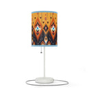 Aztec Natural Lamp on a Stand, Night Light, Indoor Table Lamp, Custom Photo Night Light, Bedside Lamp
