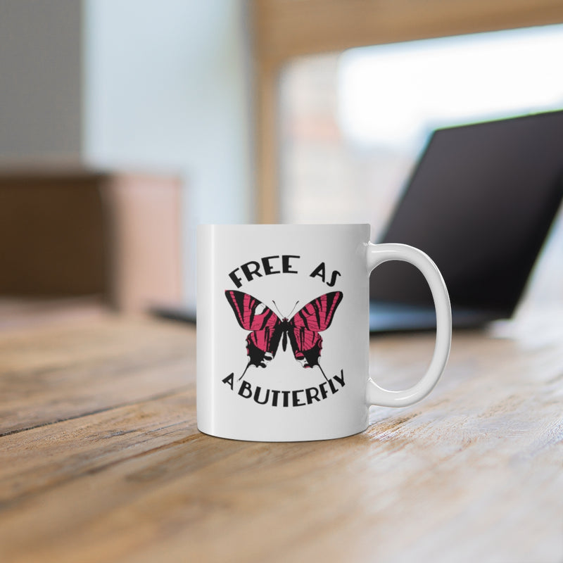 Free As A Butterfly 11oz Mug