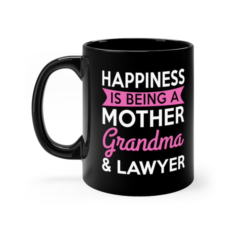 Happiness Is Being A Mother 11oz Black Mug