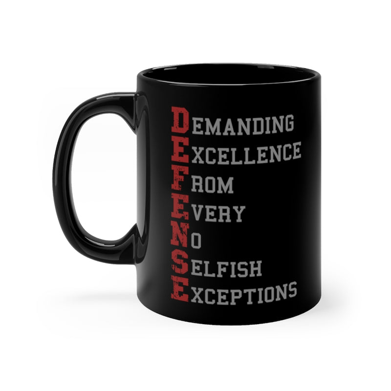 Demanding Excellence From 11oz Black Mug