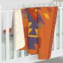 Aztec Boho Blanket, Sherpa Fleece Blanket, Free Shipping, Two Sizes, Throw Blanket, Extra Soft, Boho Chic, Southwest