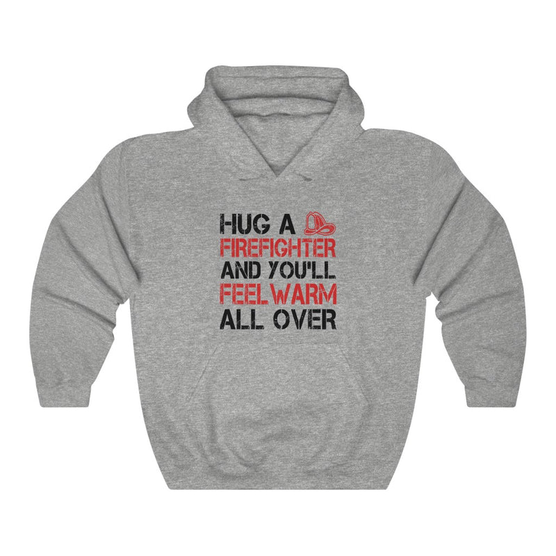Hug A Firefighter Unisex Heavy Blend™ Hoodie