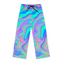 Psychedelic Womens Pajama Pants, Lounge Pants, Pajama Bottoms, Jammies, PJs, Womens Pajamas, Custom Pajama Pants, Trippy