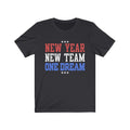 New Year Unisex Jersey Short Sleeve T-shirt
