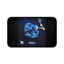 Pisces Zodiac Bath Mat, Free Shipping, Powder Room Mat, Bathroom Rug, Rugs, Non Slip, Runner, 2 Sizes, Horoscope, Astrology