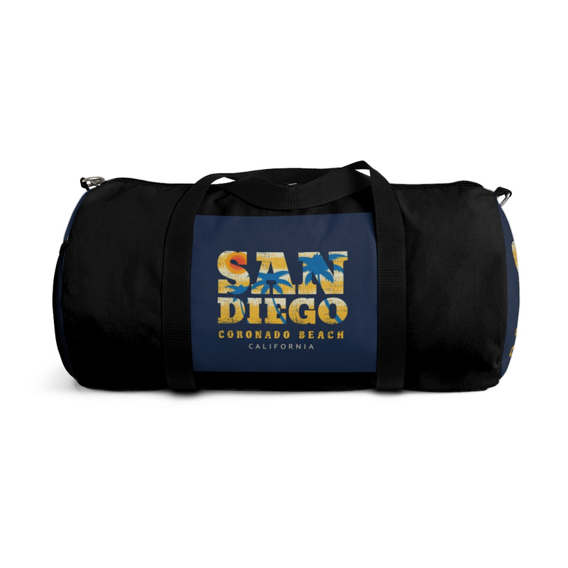 San Diego Duffel Bag, Weekender, Gym, Travel, Sports, Fun Gift, Overnight Bag, Carry On, Vacation Bag, California Bag