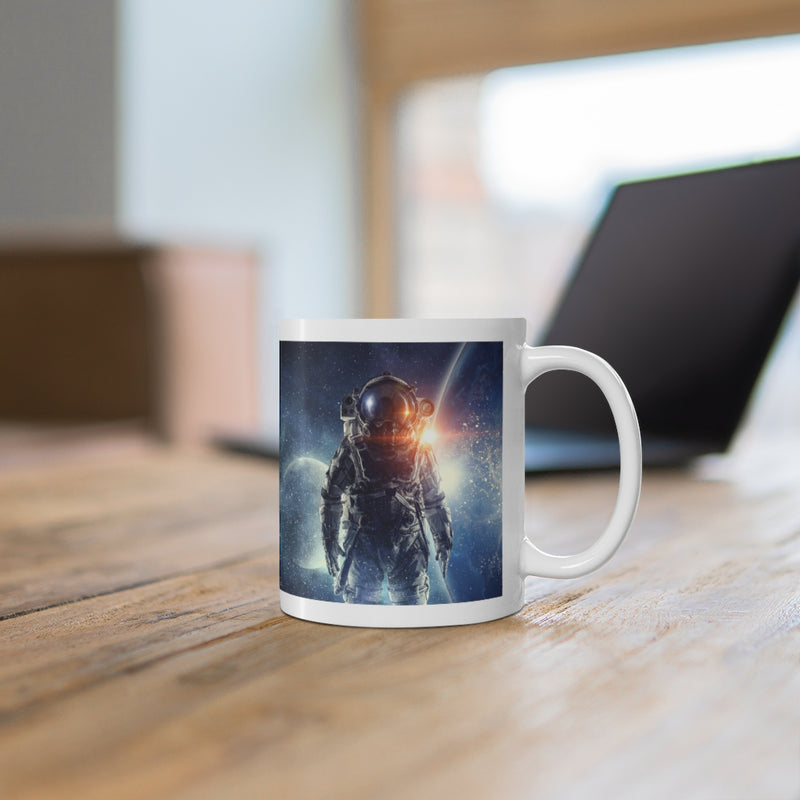 Far Out Space 11oz White Mug