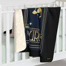 Taurus Zodiac Blanket, Sherpa Fleece Blanket, Free Shipping, Two Sizes, Throw Blanket, Extra Soft, Custom Photo, Astrology