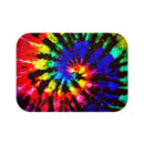 Bright Tie-Dye Bath Mat, Free Shipping, Powder Room Mat, Bathroom Rug, Rugs, Non Slip, Runner, Shower, 2 Sizes, Psychedelic
