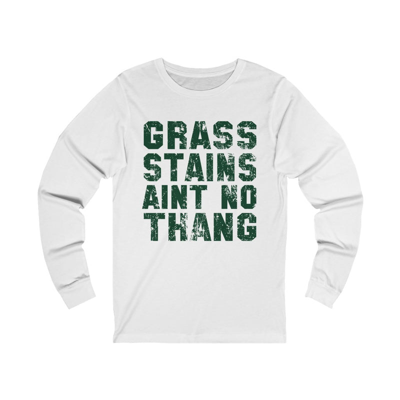 Grass Stains Unisex Jersey Long Sleeve T-shirt