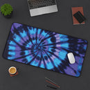 Tie-Dye Desk Mat, Free Shipping, Two Sizes, Large Deskmat, Gaming Mouse Pad, Mouse Pad For Gamers, Desk Pad, Boho, Free Spirit
