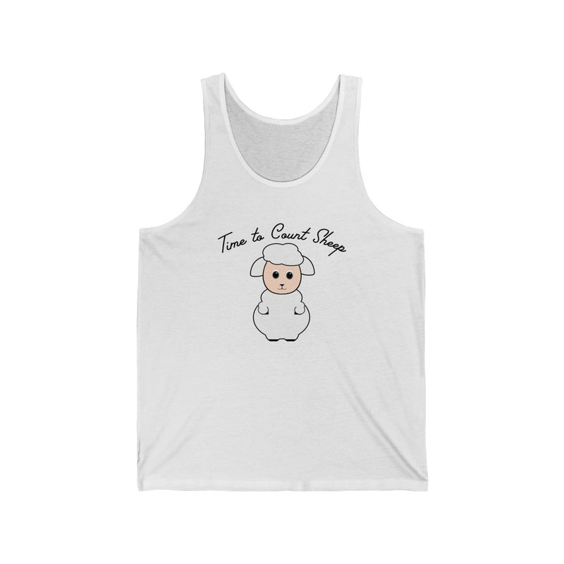 Time To Count Unisex Jersey Tank