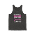 Happiness Is Being A Mother Unisex Jersey Tank