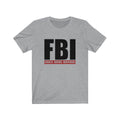 FBI Fanatic Boxing Unisex Jersey Short Sleeve T-shirt