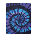 Tie-Dye Blanket ~ Sherpa Fleece ~ Free Shipping ~ Two Sizes ~ Throw Blanket ~ Extra Soft ~ Tye Dye ~ Bohemian ~ Boho ~ Hippie ~ Free Spirit