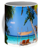 Chairs on Island - 11oz White Mug AND/OR 15oz White Mug