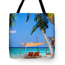 Chairs on Island - Tote Bag