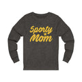 Sporty Mom Unisex Jersey Long Sleeve T-shirt