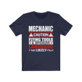 Mechanic Caution Unisex Jersey Short Sleeve T-shirt