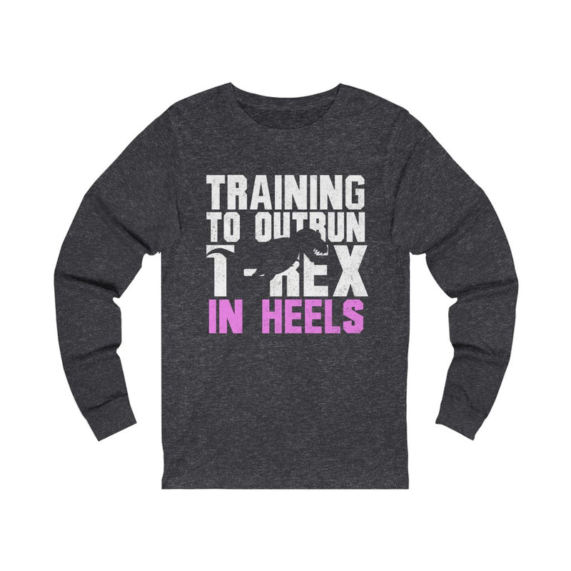 Training To Outrun Unisex Jersey Long Sleeve T-shirt