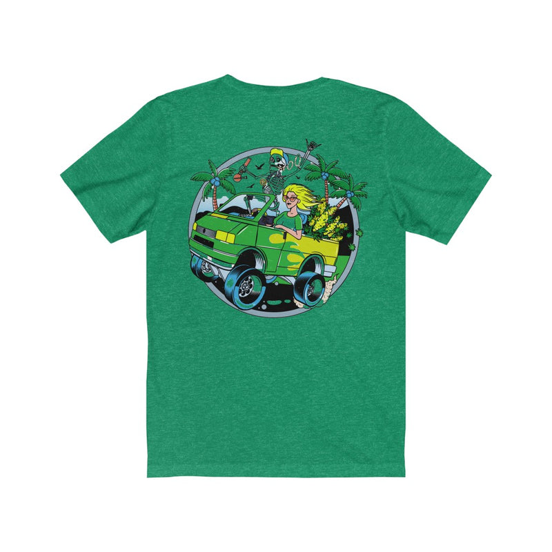 Weed Party Car Unisex Jersey Short Sleeve T-Shirt
