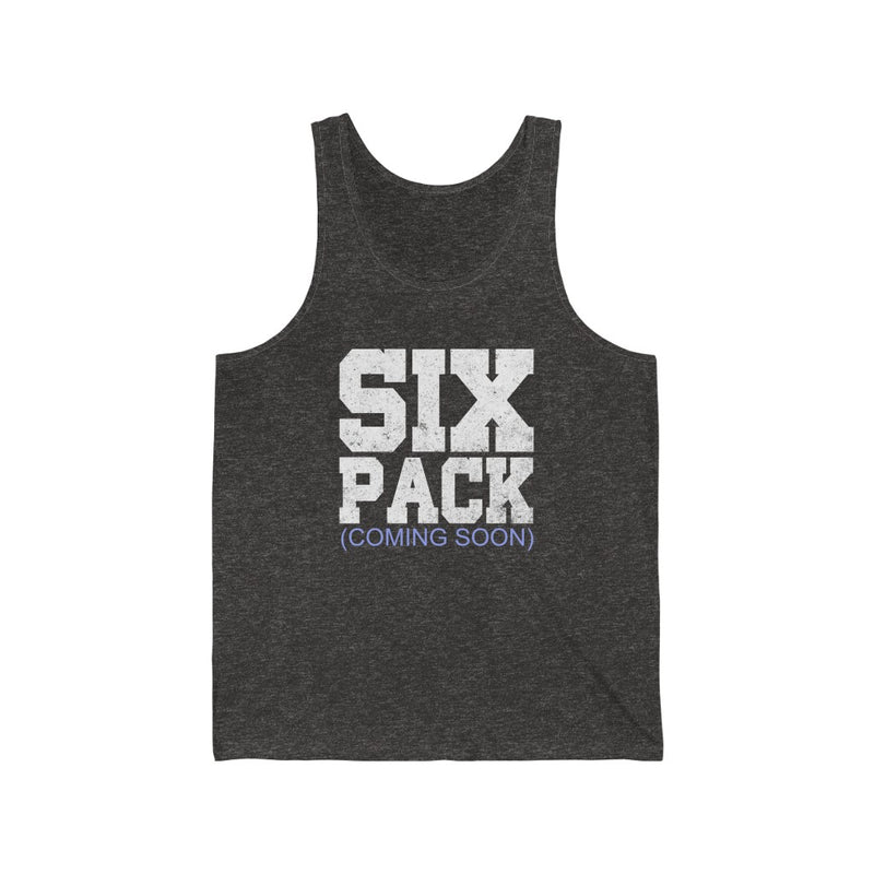 Six Pack Coming Unisex Jersey Tank