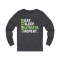 Eat Sleep Litigate Unisex Jersey Long Sleeve T-shirt