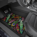 Boho Indian Feathers Car Mats (Set of 4), Custom Car Mats, Car Floor Mats, Truck Floor Mats, Auto Accessories, Car Mats