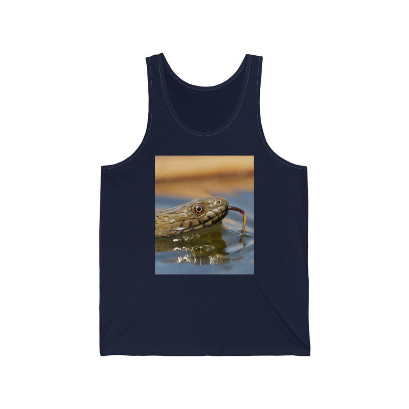 Slithering Snake Unisex Tank Top