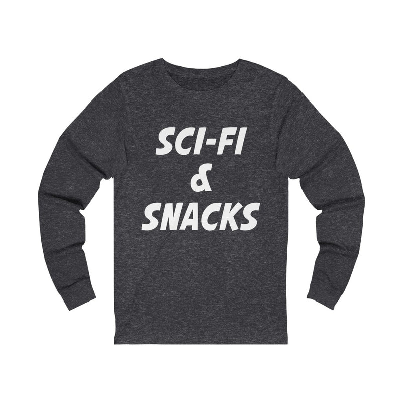 Sci-Fi & Snacks Unisex Jersey Long Sleeve T-shirt