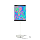 Psychedelic Lamp on a Stand, Psychedelic Night Light, Indoor Table Lamp, Custom Photo Night Light, Bedside Lamp